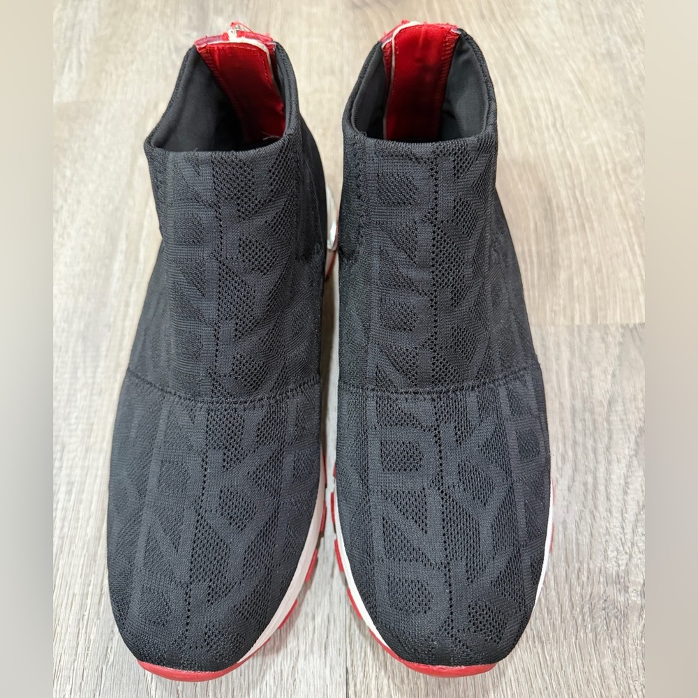 DKNY Mylo women Black/White/Red Shoes